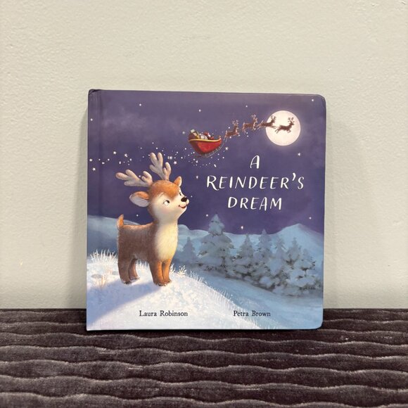 Jellycat Mitzi Reindeer's Dream Book BNWT - Picture 2 of 5